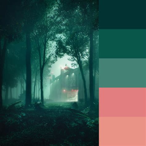 5 Gloomy Moody Environments A Color Palette Life In 3d Area By