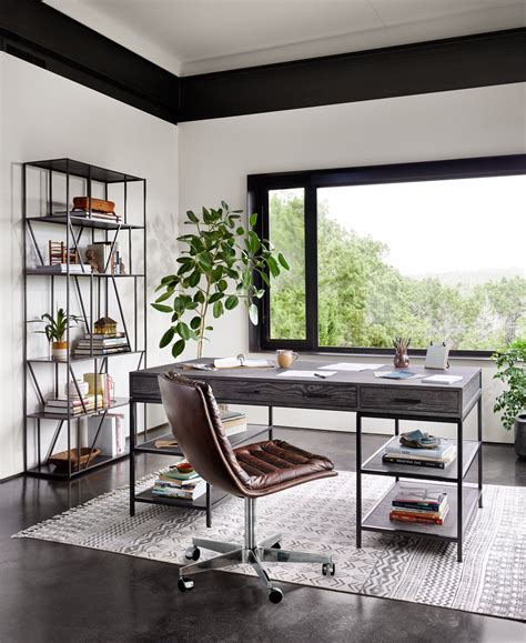 Here, pilates instructor kevin bowen shows you how to. Four Hands Malibu Desk Chair - Antique Whiskey - Amethyst ...