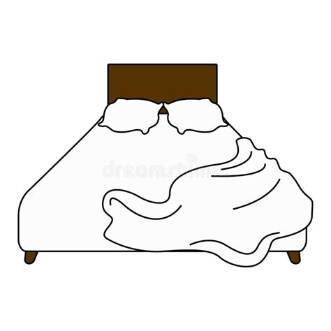 Unmade Bed Cartoon