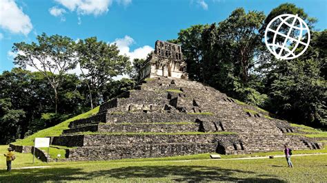 Maya Ruins Of Palenque Mexico In 4k