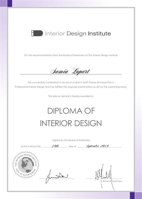 Free Interior Design Courses With Certificates Best Home Design Ideas