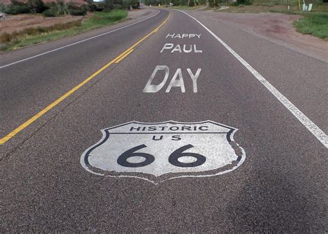 Route 66 Birthday Card Photograph By Hank Lerma