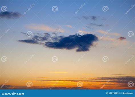 Calmness Twilight Stock Image Image Of Landscape Dawn 190782291