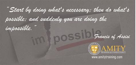 This saying is widely attributed to st. Lean Six Sigma Inspirational - Quotes Start by doing whats ...