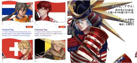 Tokyo Has Designed Country Flags As Anime Characters Check Out Ours