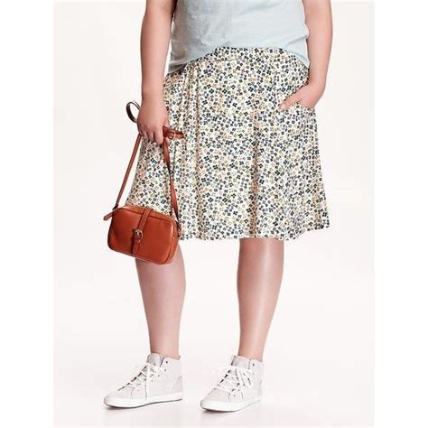 Old Navy Womens Plus Printed Pocket Skirts Skirts With Pockets