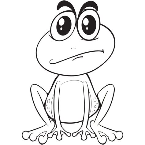 Frog Coloring Pages Printable 30 Images Kids Drawing Hub
