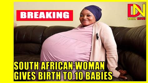 South African Woman Gives Birth To Babies In Pretoria Flipboard My
