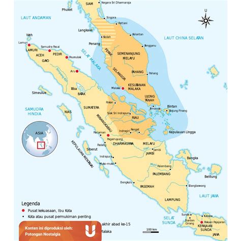 Peta Lokasi Kerajaan Melayu Awal Tahun Sejarah Sriwijaya Dan Melayu
