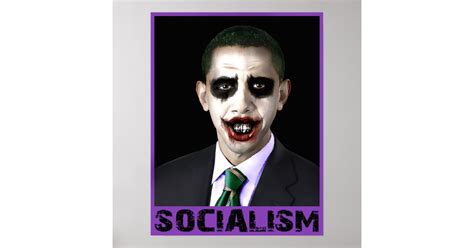 Obama Joker Poster Zazzle