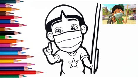 Main game anak mewarnai gambar tokoh kartun memang menyenangkan. Menggambar Mewarnai Riko The Series