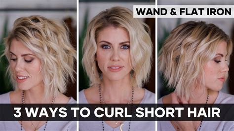 How To Do Soft Curls In Short Hair