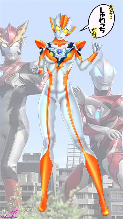 Rule 34 Breasts Long Legs Minato Asahi Grigio No Sex Thighs Ultraman Franchise Ultraman R