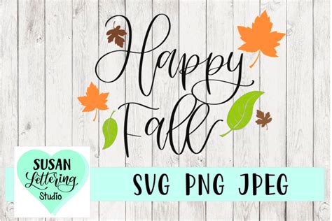 Happy Fall Png Png Image Collection