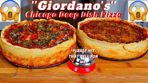 Chicago Style Pizza How To Make Chicago Giordanos Deep Dish Pizza At Home Youtube Recipe 2021