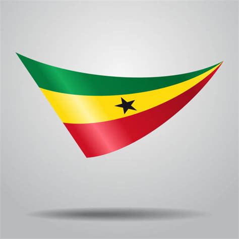 Republic Of Ghana Flag Waving Stock Photos Pictures And Royalty Free