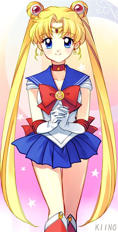 Tsukino Usagi And Sailor Moon Bishoujo Senshi Sailor Moon Drawn By Kiino And Mizuto Umi Blue