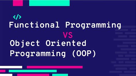 Functional Programming Vs Object Oriented Programming Youtube