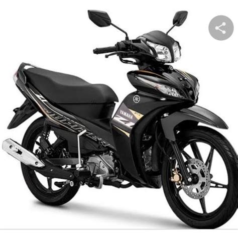 Jual Striping Motor Sticker Standar Yamaha Jupiter Z Hitam