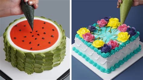 Fun And Creative Cake Decorating Ideas Compilation Satisfying Chocolate