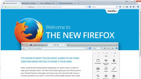 New Firefox Design Australis Now Available In Pre Beta Aurora Channel Softonic