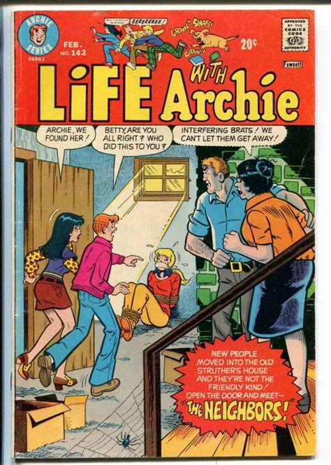 Life With Archie 142 1974 Betty And Veronica Bound Female Vg Comic Books Bronze Age