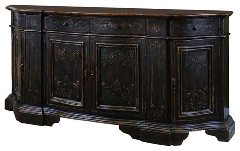 Check spelling or type a new query. Hooker Beladora Serpentine Credenza, Black - Traditional ...