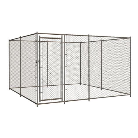Shop Blue Hawk 10 Ft X 10 Ft X 6 Ft Outdoor Dog Kennel Box Kit At Lowes
