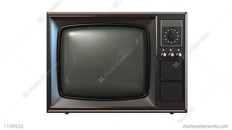 Old Tv With Turning Channels Stock Animation 1134920