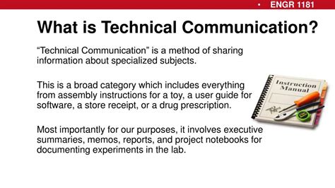 Ppt Introduction To Technical Communication Powerpoint Presentation