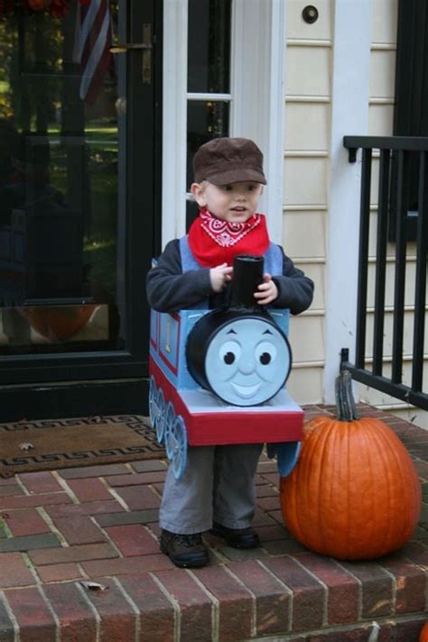 Thomas Step By Step Halloween Fun Thomas Costume Thomas The Train