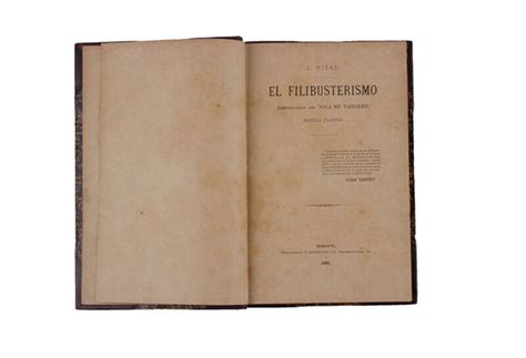 First Edition El Filibusterismo To Go Up For Auction For The First