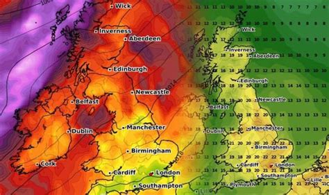 Uk Long Range Forecast Heatwave To Return In 24c Scorcher As 60mph