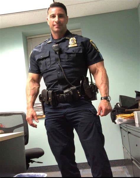 On Duty Cop Uniform Men In Uniform Mens Uniforms Hot Cops Hunks