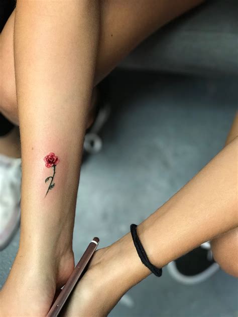 Dainty Rose Tattoo Tiny Rose Tattoos On Wrist Tiny Rose Tattoos Small Rose Tattoo