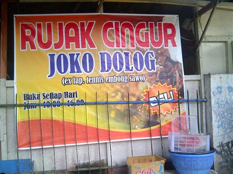 Surabaya Food Stalls & Restaurant: Rujak Cingur Joko Dolog