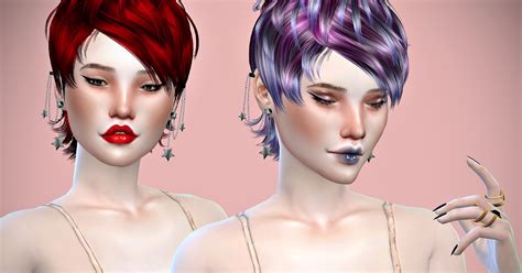 Downloads Sims 4 Newsea Unchained Hair Retexture Male Female Jennisims