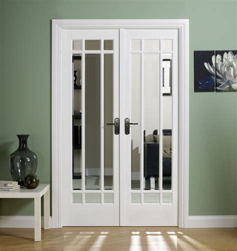 With free delivery when you spend over £750, order your internal glazed doors today. Manhattan White Room Divider Internal Interior Glass Door ...