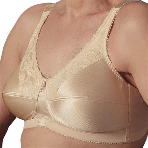 Nearly Me Lace Bandeau Mastectomy Bra Style 600 36c Beige