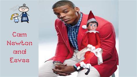 cam newton and eevee ~ superman and his elf ~ eevee s elf adventures elf eevee superman
