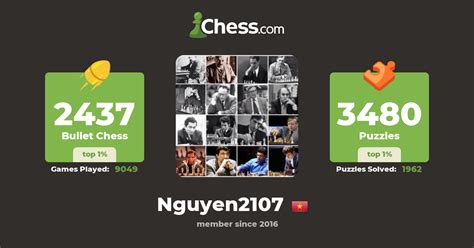 Khoi Nguyen Nguyen Van Nguyen2107 Chess Profile