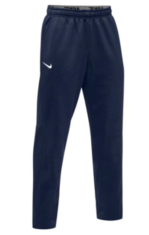 New Nike Therma Dri Fit Navy Blue Sweatpants Wpockets