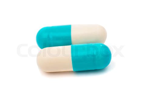pill isolated stock image colourbox
