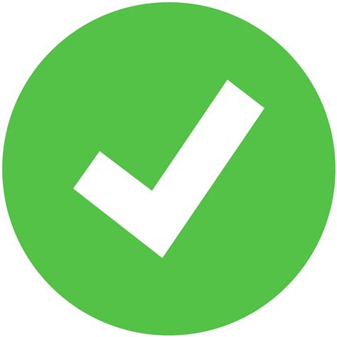 Filecheck Green Iconsvg Wikimedia Commons