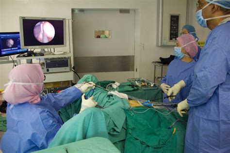 Single Incision Laparoscopy Laparoscopic Surgery Using The Hakko E Z