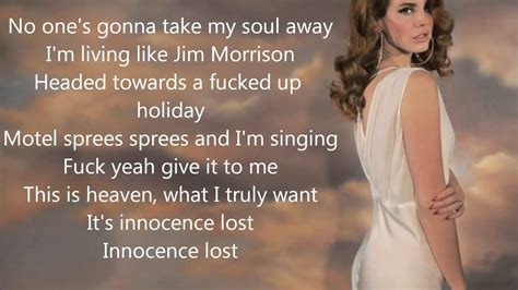 Zella day & weys blood). Lana Del Rey Gods and Monsters lyrics HD - YouTube