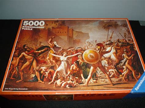 ✅ browse our daily deals for even more savings! 5000 piece puzzle, "The Intervention of the Sabine Women ...