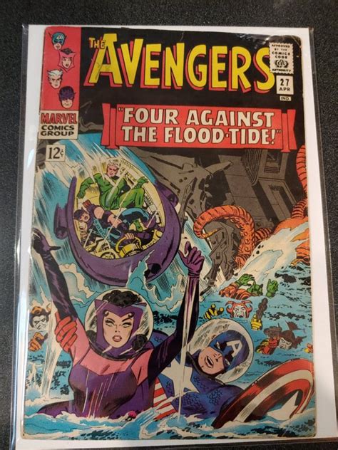 The Avengers 27 Marvel Silver Age Classic Ff Comic Books Silver