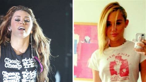 Der Vergleich So Sah Miley Cyrus Vor 2 Jahren Aus Promiflash De