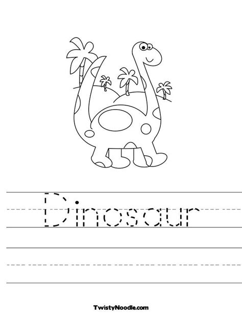 Printable Dinosaur Worksheets Preschool | Dinosaur worksheets, Dinosaur